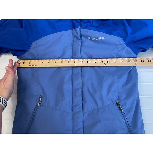 Columbia 3 in 1 Interchangeable Jacket Fleece Hooded Coat Size Girls Large 14/16 - Picture 4 of 12